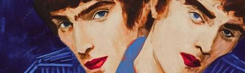 Pintura de Liam e Noel Gallagher por Elizabeth Peyton