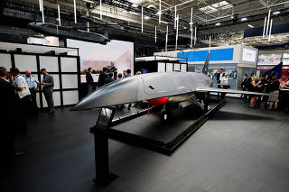 FILE PHOTO: 55th Paris Air Show at Le Bourget Airport near Paris