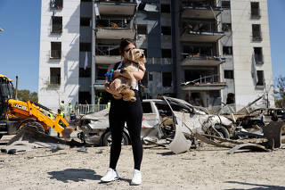 Aftermath of Iran's missile strike on Israel