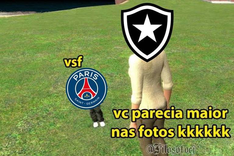Memes patriotas celebram vitória do Botafogo sobre PSG na Copa do Mundo de Clubes