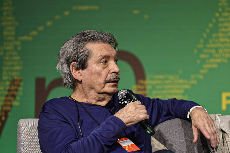 Mario Prata na Feira do Livro, em São Paulo