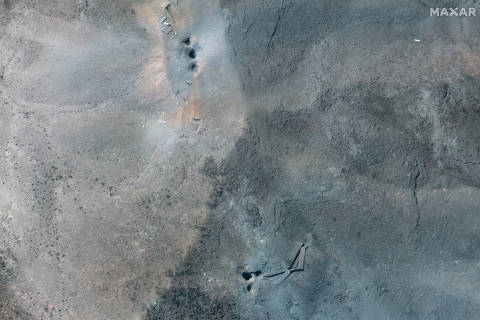 Imagens mostram impacto de superbombas no Irã; veja antes e depois