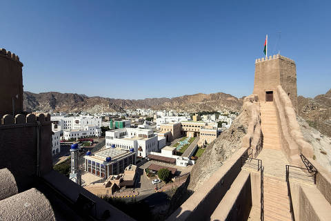 A general view of Muscat, ahead of the awaited negotiations between U.S. and Iran, in Oman, April 12, 2025. REUTERS/Abdelhadi Ramahi ORG XMIT: GGG-BAG05
