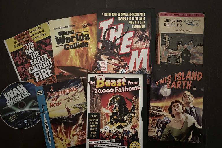Filmes e romances de ficção científica dos anos 50 descrevendo os iminentes fins do mundo