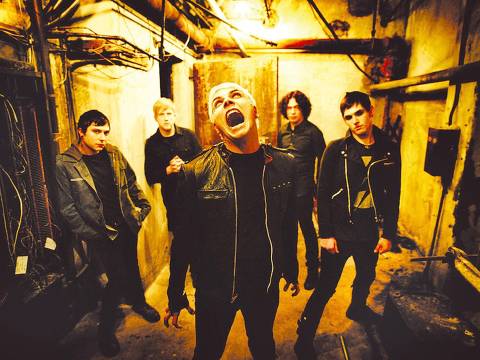ORG XMIT: 273401_0.tif Música: pose dos integrantes da banda "My Chemical Romance". (Divulgação)