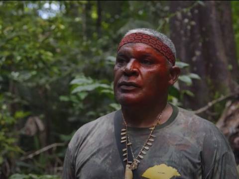 cena de 'Somos Raízes Guardiões da Floresta'