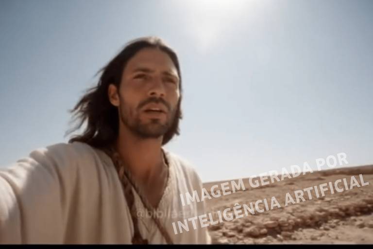 Virais gerados por IA mostram tentação de Jesus, Jonas na baleia e outros episódios bíblicos