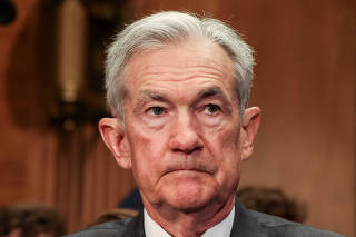 Federal Reserve Chair Powell testifies on monetary policy to the Senate Banking Committee in Washington