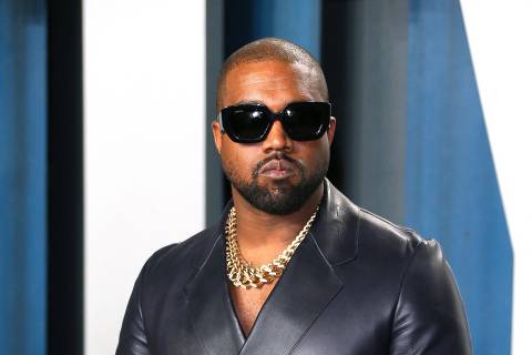 (FILES) Kanye West attends the 2020 Vanity Fair Oscar Party following the 92nd annual Oscars at The Wallis Annenberg Center for the Performing Arts in Beverly Hills on February 9, 2020. A new song by rapper Kanye West glorifying Nazi leader Adolf Hitler has racked up millions of views on Elon Musk's X platform, after it was banned by other sites such as YouTube. West -- the winner of 24 Grammys over the course of his career in hip-hop -- in recent years has made repeated anti-Semitic and pro-Nazi statements. 