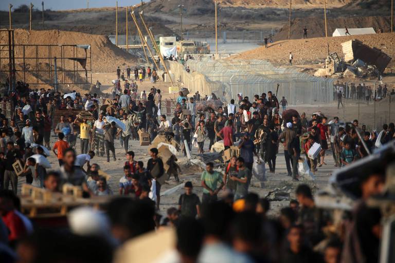 Fome faz palestinos assumirem risco de morrer para conseguir comida, diz morador de Gaza; veja relato