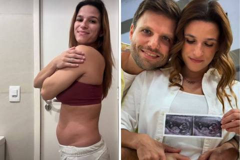 Jade Barbosa exibe barriga de grávida