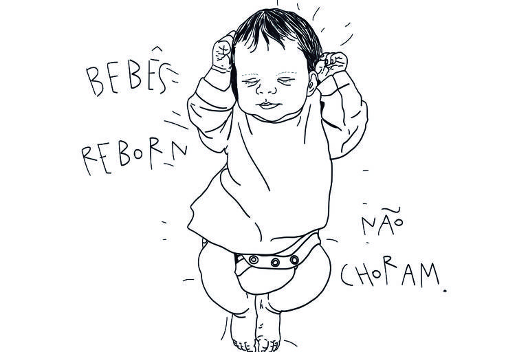 Bebês reborn e amigos do Facebook dão menos trabalho que pessoas reais