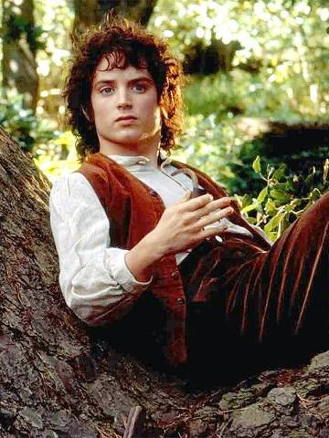 Cinema: o ator Elijah Wood, que faz o hobbit Frodo no filme 