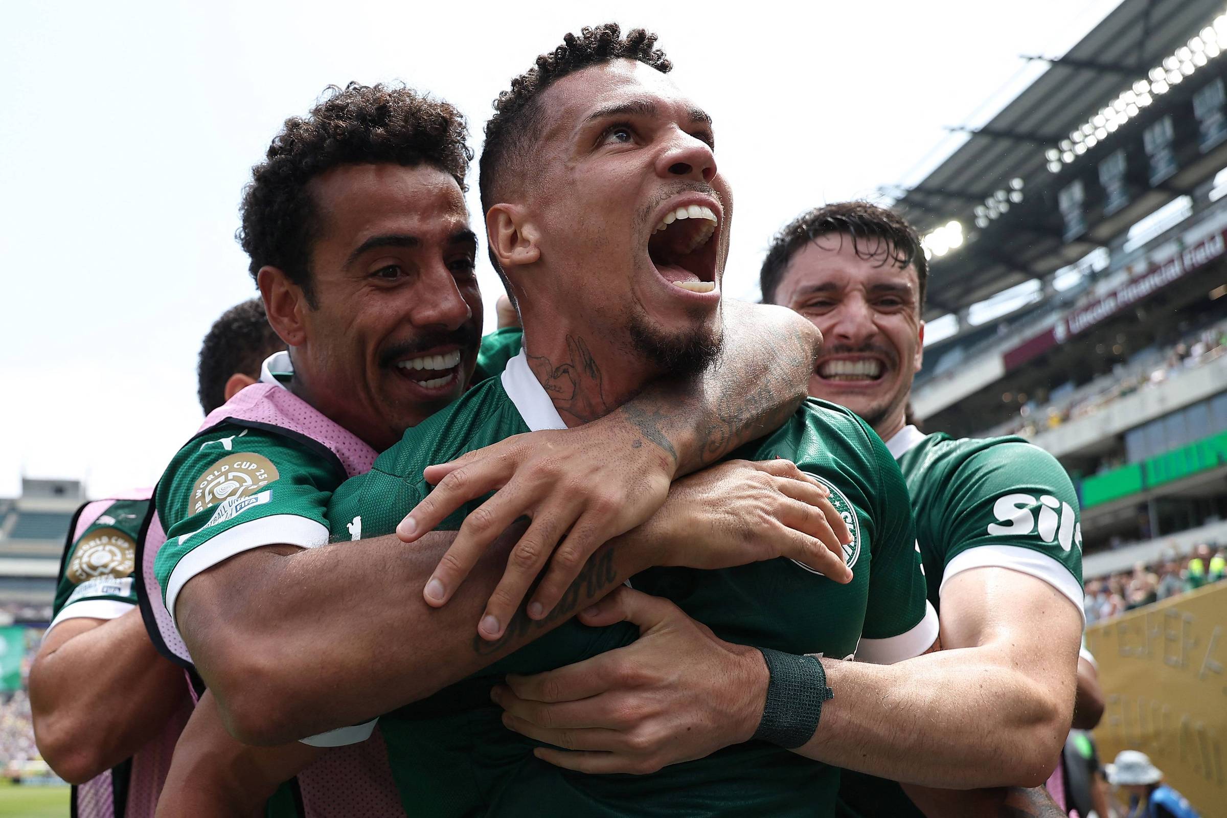 Paulinho supera dor para derrubar Botafogo e pôr Palmeiras nas quartas