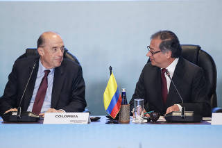 COLOMBIA-BOGOTA-VENEZUELA-CONFERENCIA