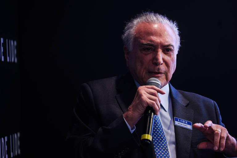 Ex-presidente Michel Temer participa de fórum de negócios no Marrocos