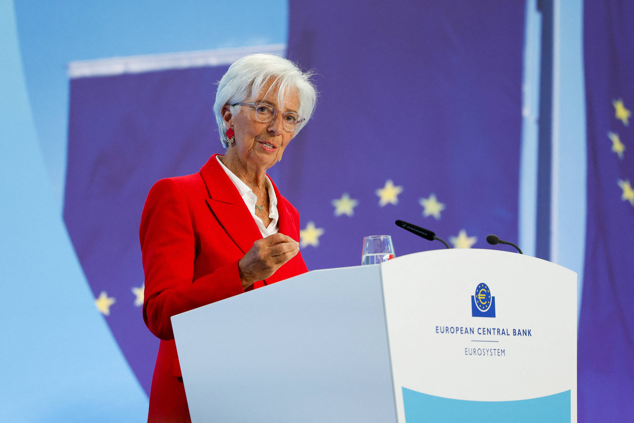 Conflitos, clima e IA tornarão a inflação mais volátil, diz Banco Central Europeu