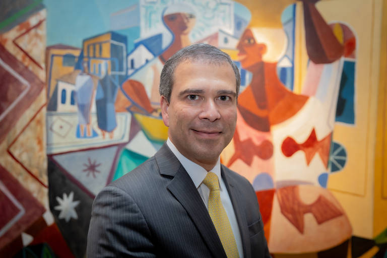 Fachada do Banco Master.