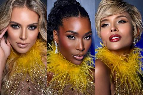 Miss Grand Brasil 2025: Talita Hartmann (esq.) encerra reinado neste domingo (6)