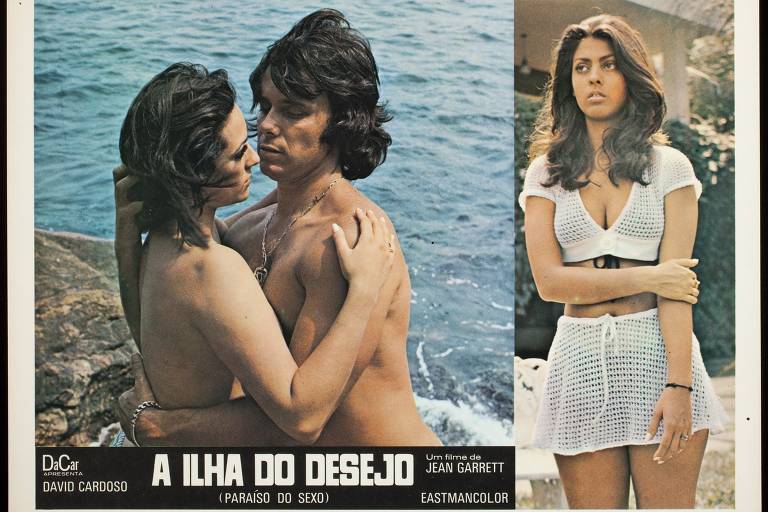 Cartaz do filme 'A Ilha do Desejo', de Jean Garrett