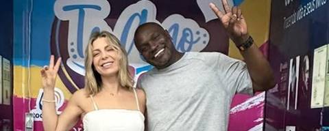 Sheila Mello e Jacaré