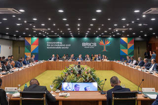 BRASIL-BRASILIA-CHINA-WANG YI-BRICS-SEGURIDAD-REUNION