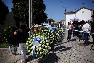 Wake for Liverpool's Portuguese soccer player Diogo Jota, who died in a car crash near Zamora, Spain