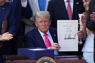 U.S. President Trump expected to sign the 
