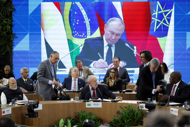 Cúpula do Brics 2025 no Brasil Líderes do Brics reunidos em cúpula no Rio de Janeiro