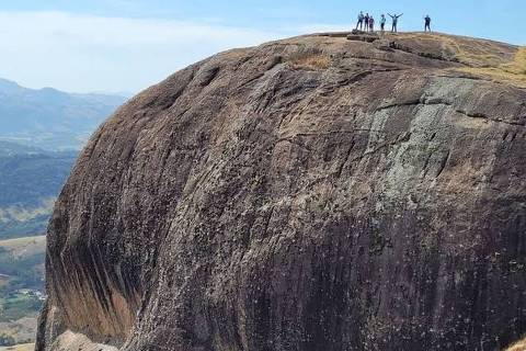 Pedra do Elefante, no município de Andradas, em Minas Gerais