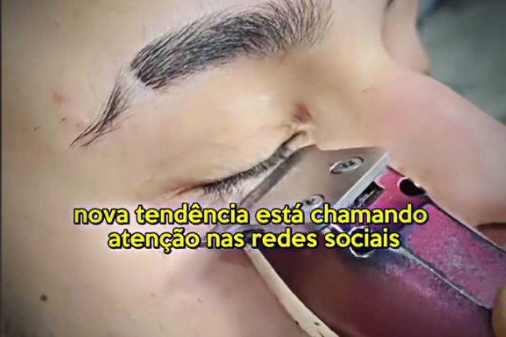 Homens estão raspando os cílios no TikTok; saiba por que isso pode ser uma má ideia