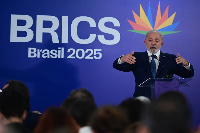O presidente Lula em 2025