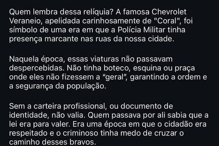 Subprefeitura em SP comandada por Coronel Telhada publica e apaga homenagem à PM por atuação na ditadura