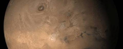 Mars at Ls 357°: Tharsis