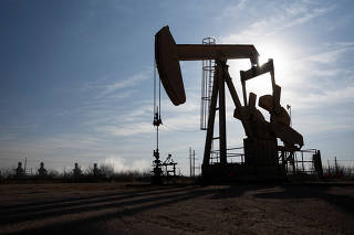 Permian Basin oil field near Odessa
