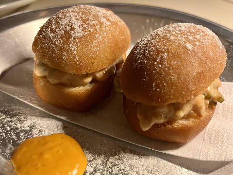 Sonho de coquetel de camarão do Motel Restaurante