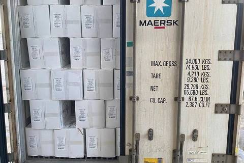 Sobretaxa de Trump paralisa exportação de 58 contêineres de pescados em portos do Brasil