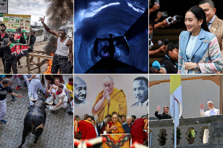 6 imagens que marcaram a semana ao redor do mundo, descritas em detalhe no resto da galeria.