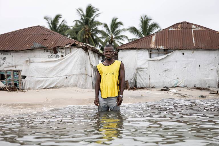 Ilhas na costa da África estão sendo engolidas pelo aumento no nível do mar