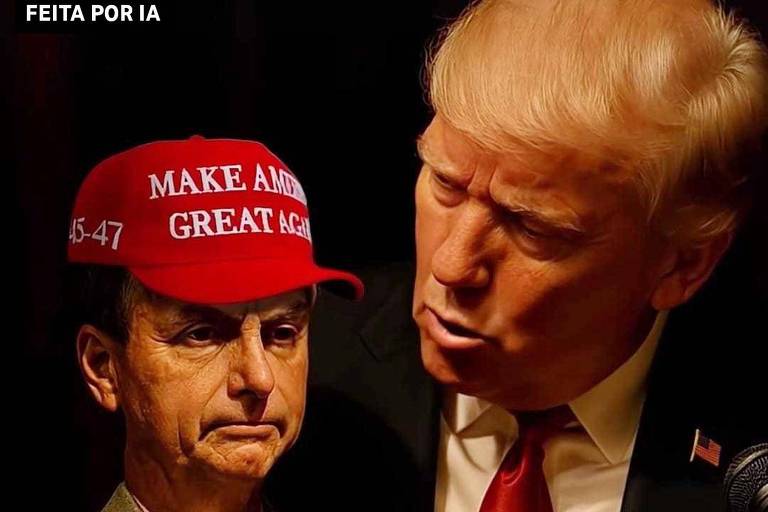 PT paga até R$ 34 mil para impulsionar vídeo em que Trump é ventríloquo de Bolsonaro