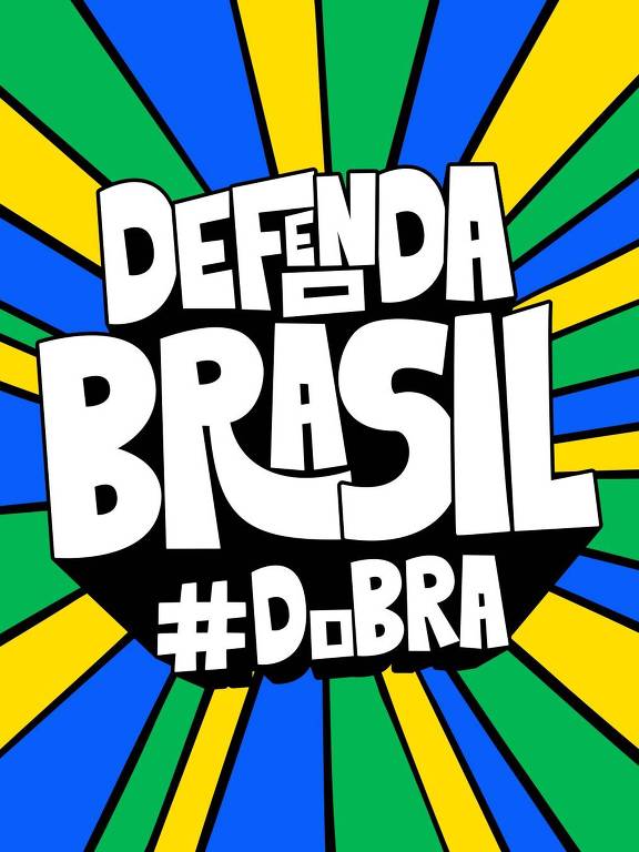 PT explora verde e amarelo e associa Bolsonaro ao tarifaço - 15/07/2025 -  Poder - Folha