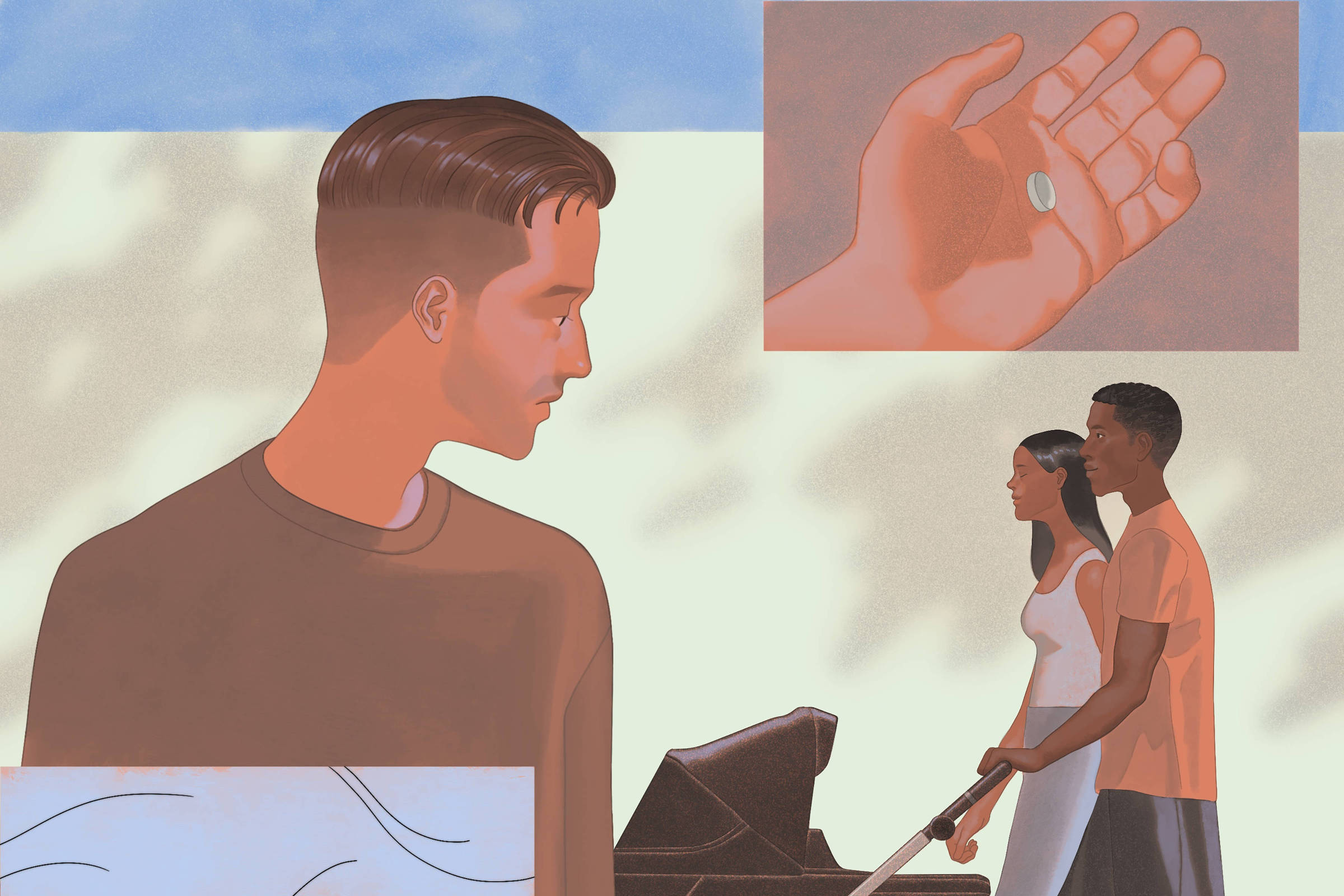 Para alguns homens, tratar a queda de cabelo vem com problemas de fertilidade