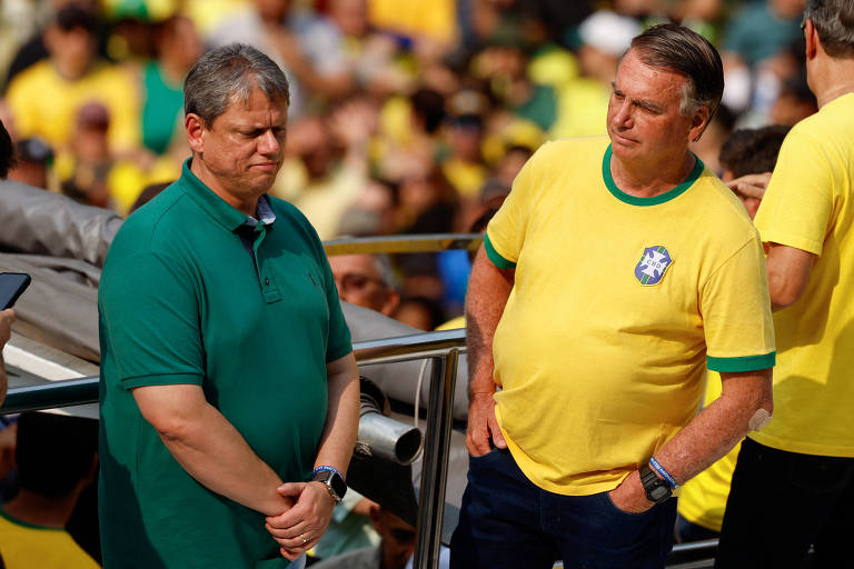 Tarcísio e os Bolsonaro