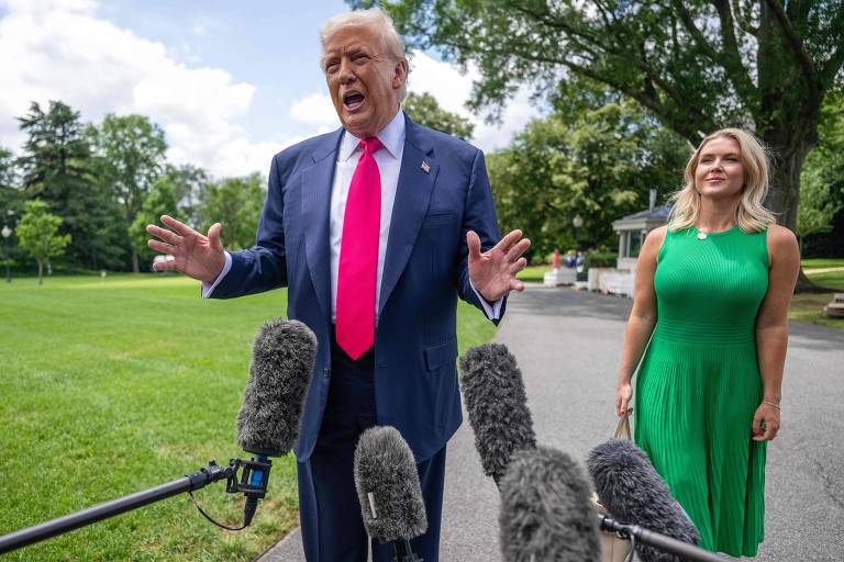 'Porque posso', responde Trump sobre aplicar tarifas de 50% ao Brasil