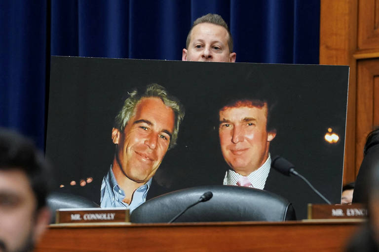 Jornal divulga suposta carta de Trump para Jeffrey Epstein com tom sugestivo e desenho de mulher nua