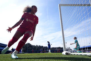 FILE PHOTO: Liverpool's Olivia Smith