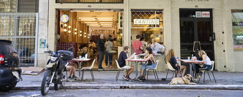 Fachada do Los dos Cantina, na Vila Buarque