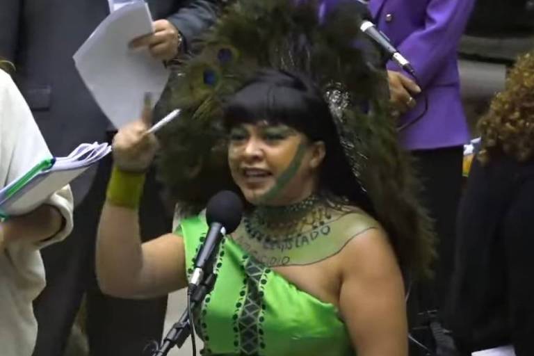 Célia Xakriabá vai acionar Conselho de Ética e Ministério Público contra Kim Kataguiri