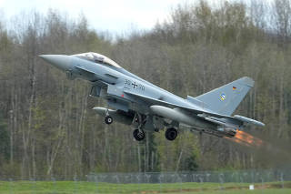 German Air Force pilots execute Baltic air policing mission in Lielvarde