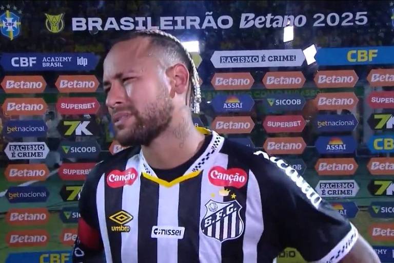 Neymar se irrita com repórter após derrota do Santos: 'De novo? Já respondi isso 500 vezes'